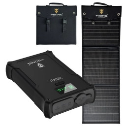 Viking Technology Viking VIDAR I powerbank és Viking L60 PD napelem szett