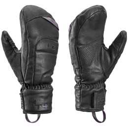 Leki Montera Prime Women Mitt női síkesztyű fekete black-blackberry gray