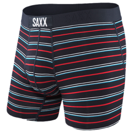 Boxeralsó Saxx Vibe Boxer Modern Fit Dk ink coast stripe piros dk ink coast stripe
