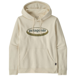 Patagonia Men's '95 Oval Logo Uprisal Hoody férfi pulóver fehér Birch White