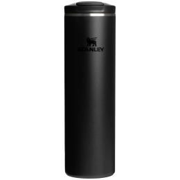 Stanley Transit Flip Top Mug 600 ml thermo bögre fekete Black 2.0