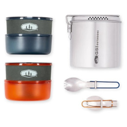 GSI Outdoors Glacier Dualist 1,8 l edénykészlet
