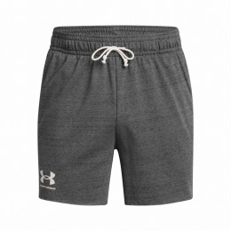 Under Armour Rival Terry 6in Short férfi rövidnadrág szürke Gray