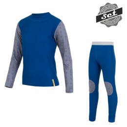 Gyerek szett Sensor Flow Set Póló + Alsó kék modrá/sobi