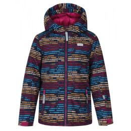 Gyerek télikabát Loap Zengo rózsaszín růžová