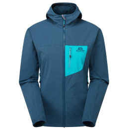 Mountain Equipment Echo Hooded Jacket Women's női dzseki kék Majolica Blue/Topaz