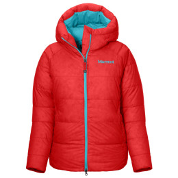 Marmot Wm's Mt. Tyndall Hoody női tollkabát piros