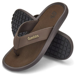 Gumbies Noosa Brown flip-flop
