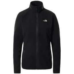 The North Face W 100 Glacier Fz - Eu női pulóver fekete