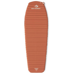 Sea to Summit Pursuit - Large Contour felfújható derékalj narancs Bombay Brown