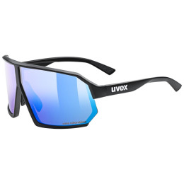 Uvex Sportstyle 237 Cv napszemüveg fekete/kék Black Matt/Mir.Blue