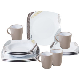Edénykészlet Brunner Khadi Melamine Set fehér