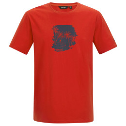 Regatta Cline IX férfi póló piros PoppyBchGlid