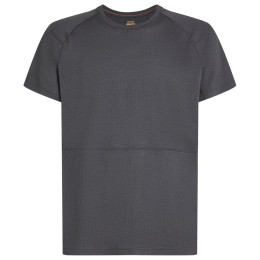 Icebreaker M Mer 200 Waffle Elevation SS Tee férfi funkcionális póló szürke Obsidian