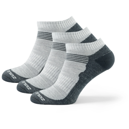 Zulu Merino Summer 3-pack zokni szürke grey