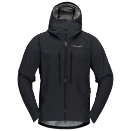 Norrona trollveggen Gore-Tex Pro light Jacket férfi dzseki fekete Caviar Black