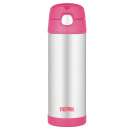 Gyerek termosz kulacs Thermos Funtainer 470 ml rózsaszín