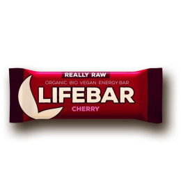 Energiaszelet Lifebar RAW BIO 47 g - cseresznye