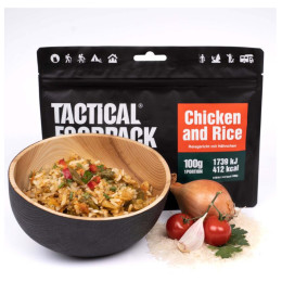 Tactical Foodpack Chicken and Rice szárított étel