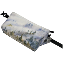 High Tail Designs Fanny Pack Foggy Forest övtáska kevert színek Foggy Forest