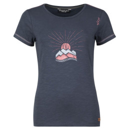 Chillaz Gandia Mountain Watercolor női póló sötétkék