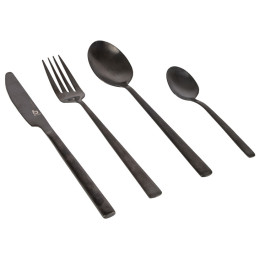 Bo-Camp 16 Piece Cutlery Set Ballona evőeszköz készlet fekete