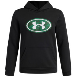 Under Armour UA B Rival FLC Key Pt Fil Hd Ultimate Black gyerek pulóver fekete Ultimate Black / / White