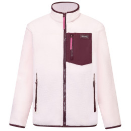 Regatta Junior Frankie Warm Fleece Pink Haze/Fig gyerek funkcionáls pulóver világosrózsaszín Pink Haze/Fig