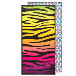 Towee Zebra 70x140 cm gyorsan száradó törülköző