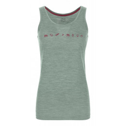 Női funkciós atléta Ortovox 120 Cool Tec Icons Top W zöld