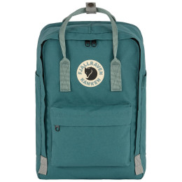 Fjällräven Kånken Koncept Laptop 15" hátizsák fekete Black Oak-Rowan Red