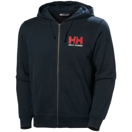 Helly Hansen Hh Logo Full Zip Hoodie 2.0 férfi pulóver sötétkék Navy