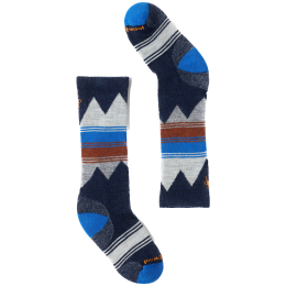 Smartwool Kids' Ski Light Cushion OTC Socks gyerek zokni sötétkék Deep Navy
