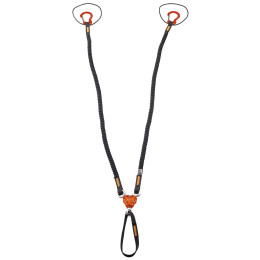 Camp X-Gyro Leash - 92/147 Cm hurok fekete/narancs