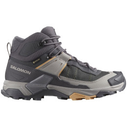 Salomon X Ultra 5 Mid Gore-Tex női cipő szürke Nine Iron / Gull / Soft Clay