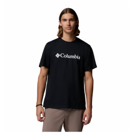 Columbia CSC Basic Logo™ Tee férfi póló fekete Black, Gem Columbia