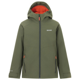 Regatta Hillain Warm Lined Dark Khaki gyerek télikabát khaki DrkKhaTea