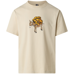 The North Face M Donkey Taxi Relaxed Short Sleeve Tee-Graphic férfi póló bézs Desert Stone