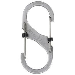 Nite Ize S-Biner SlideLock #3 segéd karabiner ezüst