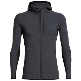 Icebreaker M Descender LS Zip Hood férfi pulóver szürke