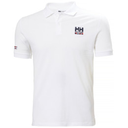 Helly Hansen Messina Graphic Fitted Polo férfi póló fehér 002 WHITE