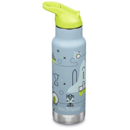 Klean Kanteen Insulated Kid Classic Narrow 12oz (w/Flip Seal Sport Cap) gyerek termosz türkiz launch plan