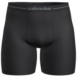 Icebreaker M Anatomica Long Boxers férfi boxer fekete Black