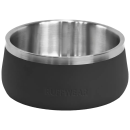 Ruffwear Basecamp™ Bowl kutyatál fekete/ezüst Basalt Gray