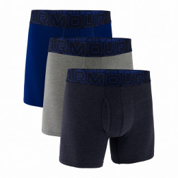 Under Armour M UA Perf Cotton 6in férfi boxer kék/szürke BLU