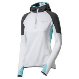 Női pulóver Progress Victoria 23PK fehér bílá/šedá/sv.modrá