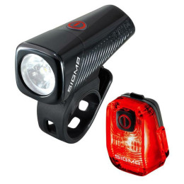 Sigma Buster 150 + Nyte 10 kerékpár lámpa szett fekete black