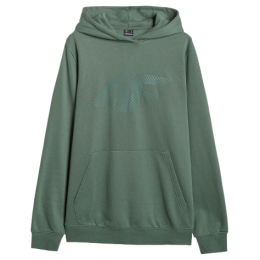 4F Sweatshirt M1980 férfi pulóver zöld GREEN