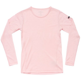 Devold Breeze Merino 150 Shirt Wmn női funkcionális felső világosrózsaszín Chalk Pink