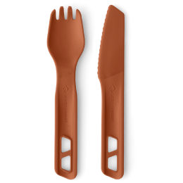 Sea to Summit Horizon Cutlery Set - 2 Piece evőeszköz téglavörös Bombay